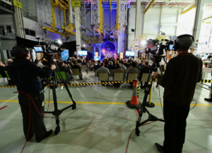 Livestream-Produktion ILA Berlin Konferenz mit Jet-Turbine
