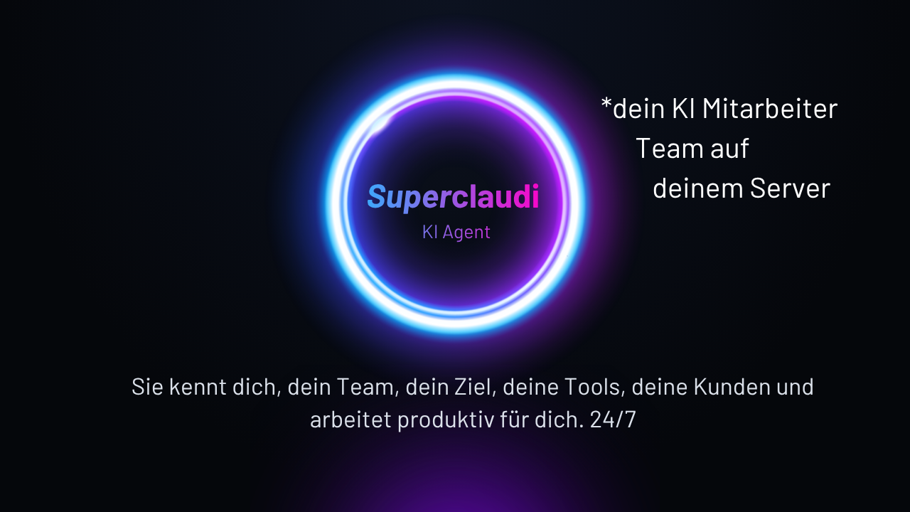Superclaudi – Dein KI-Agent von NC3