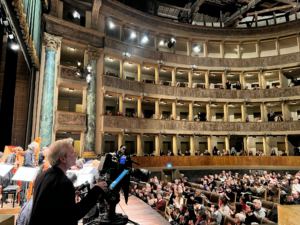 Live-Streaming und Videoproduktion im historischen Theater