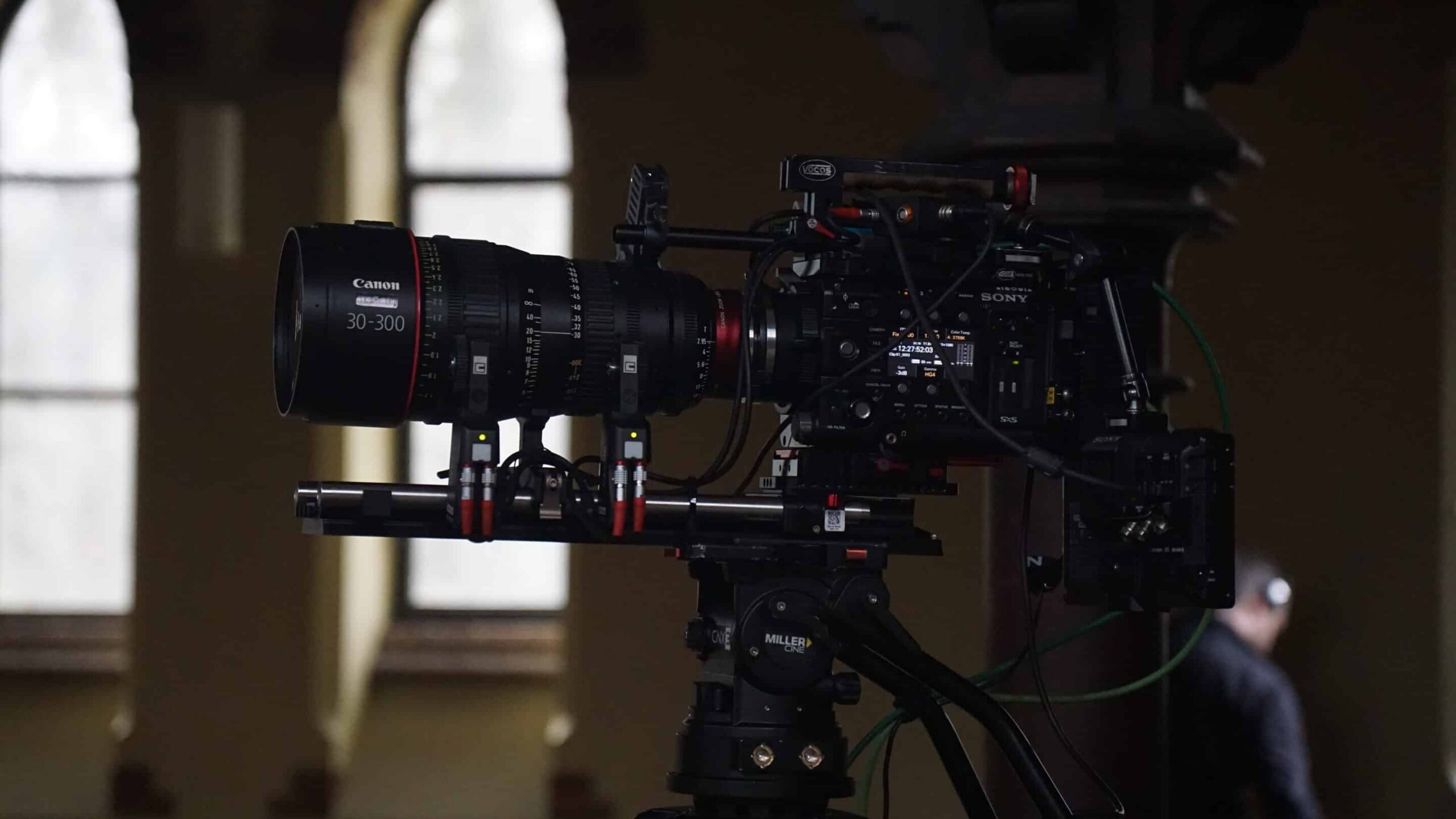 NC3 Kamera-Setup in der Lutherkirche Leipzig beim Bach-Wettbewerb