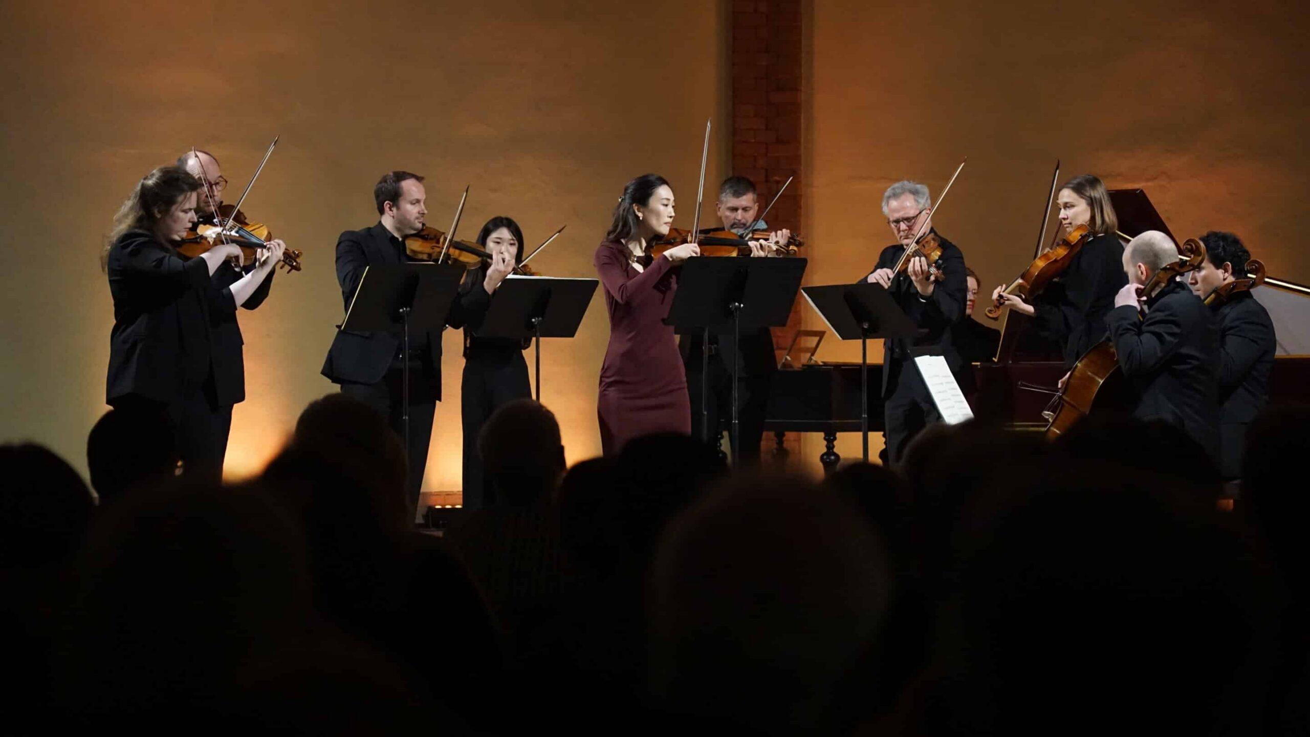 Violinistin beim Finale des Bach-Wettbewerbs 2026 in Leipzig