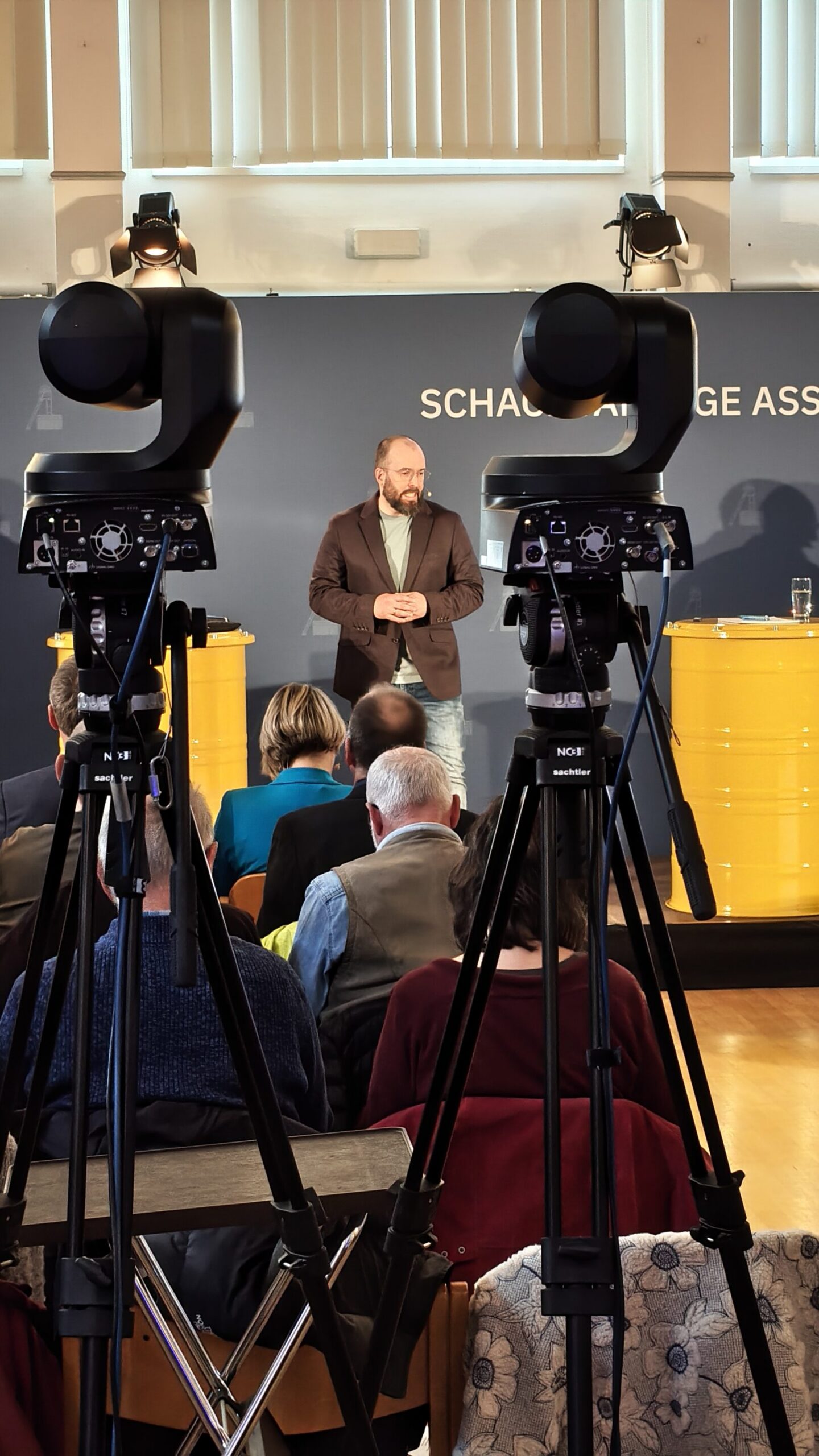 Livestream-Technik für BGE Informationsveranstaltung