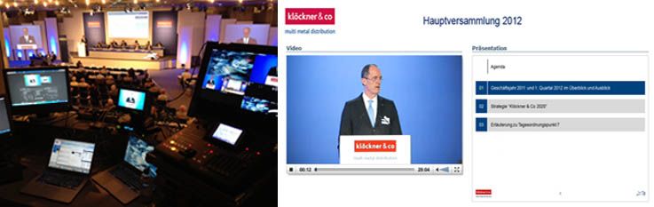 Klöckner Hauptversammlung Livestream NC3