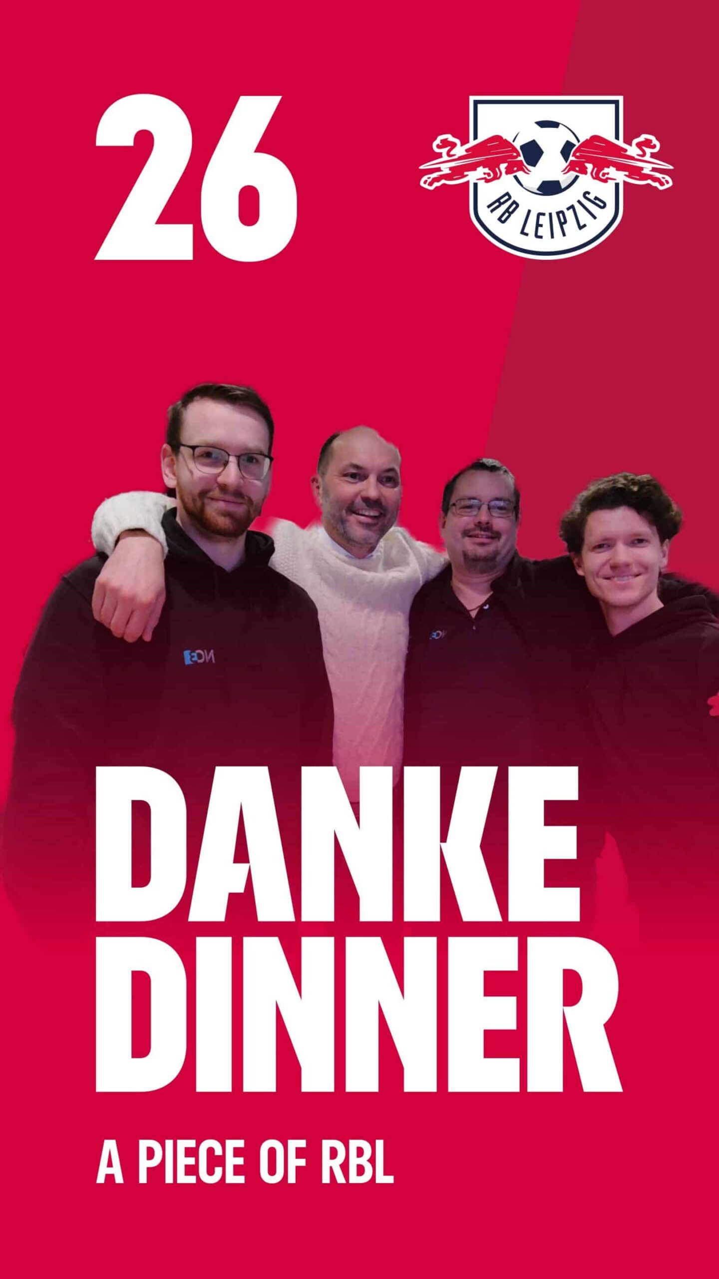 RB Leipzig Danke Dinner Veranstaltung Event-Technik NC3